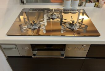 岐阜市　コンロ交換