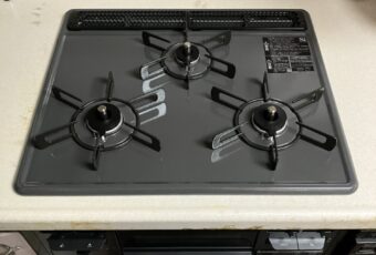 岐阜市　コンロ交換