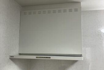 岐阜市　レンジフード交換＆コンロ交換