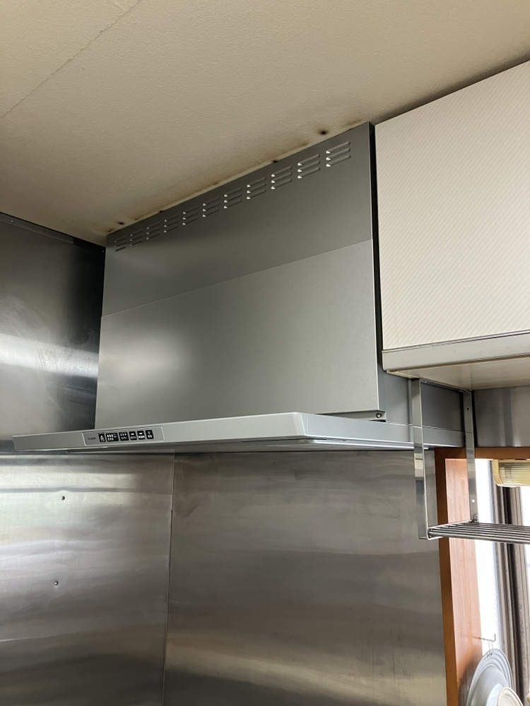 岐阜市　レンジフード交換