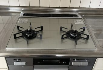 岐阜市　コンロ交換